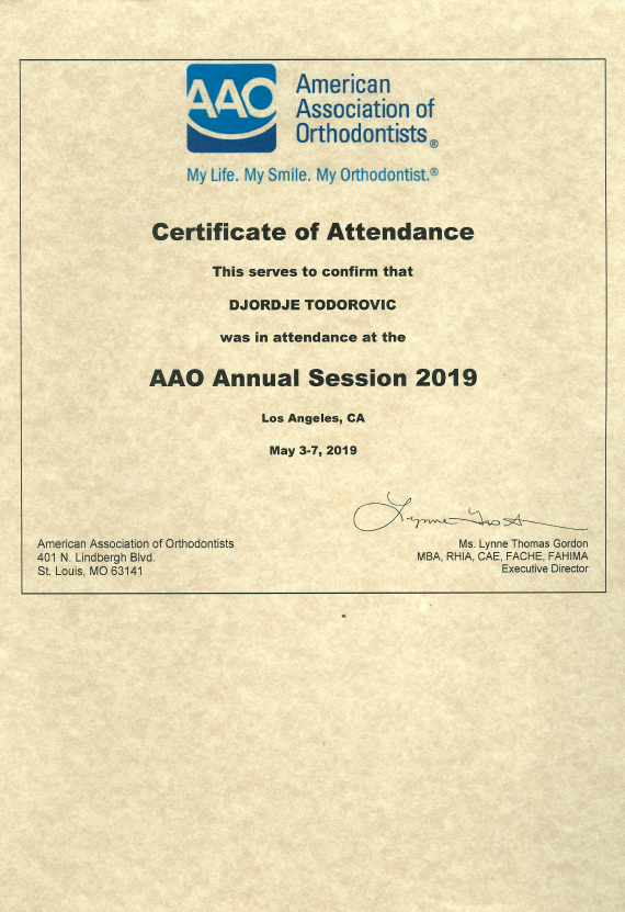 AAO Annual Session 2019